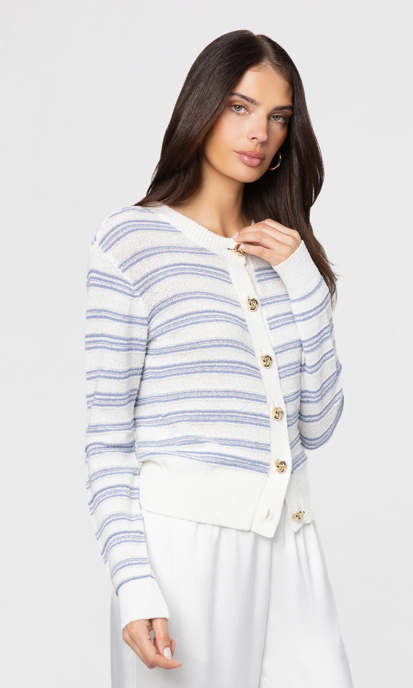 LAUREL STRIPE CARDIGAN