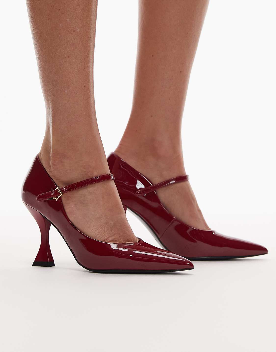 Thalina Patent Leather Pumps - JW PEI