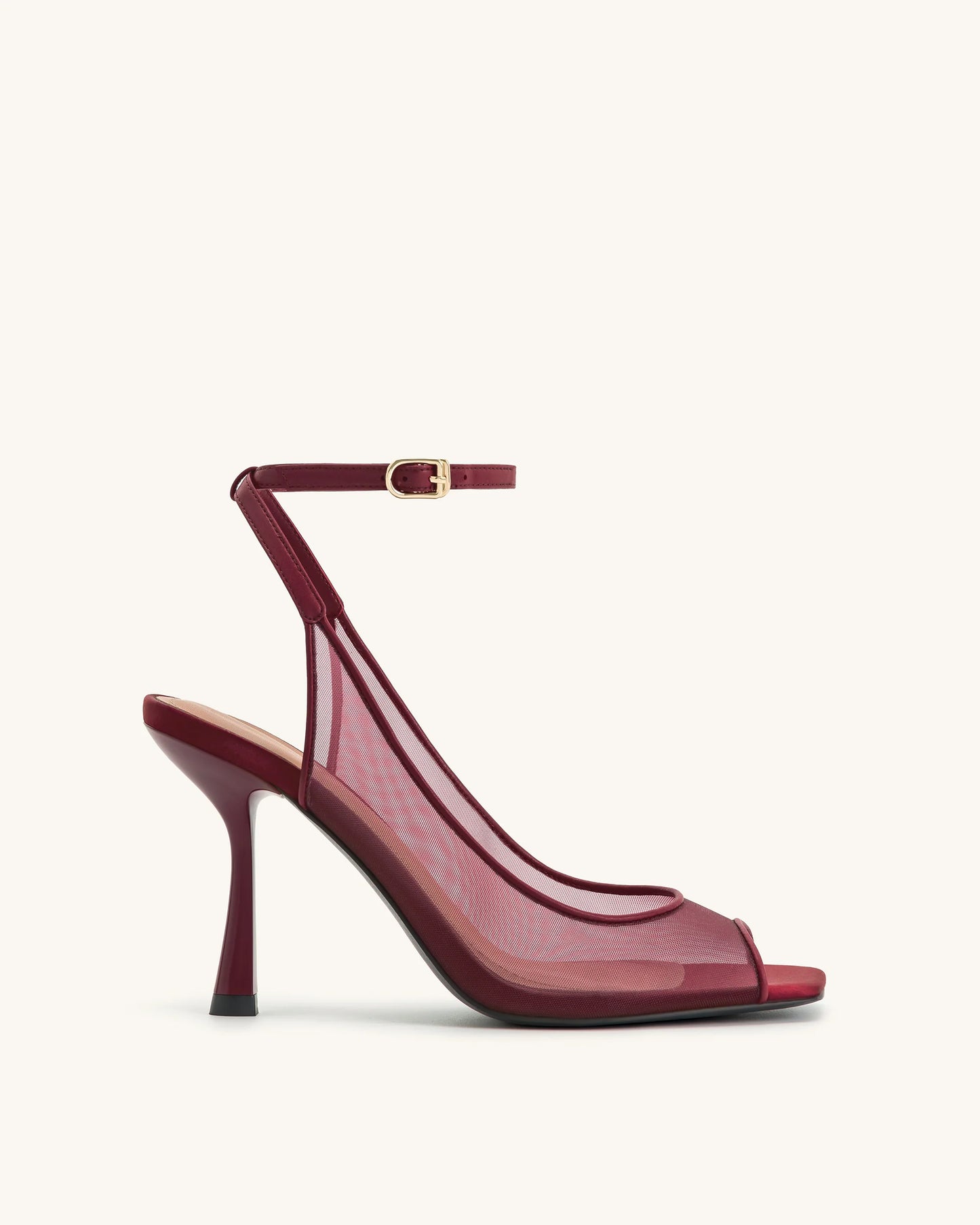 Serenity Open Toe Mesh Slingback Sandals