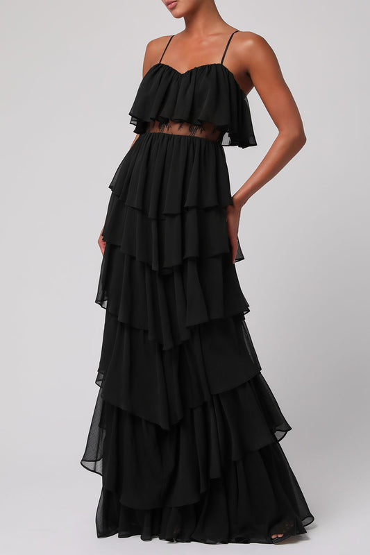 Serafina Tiered Maxi Dress