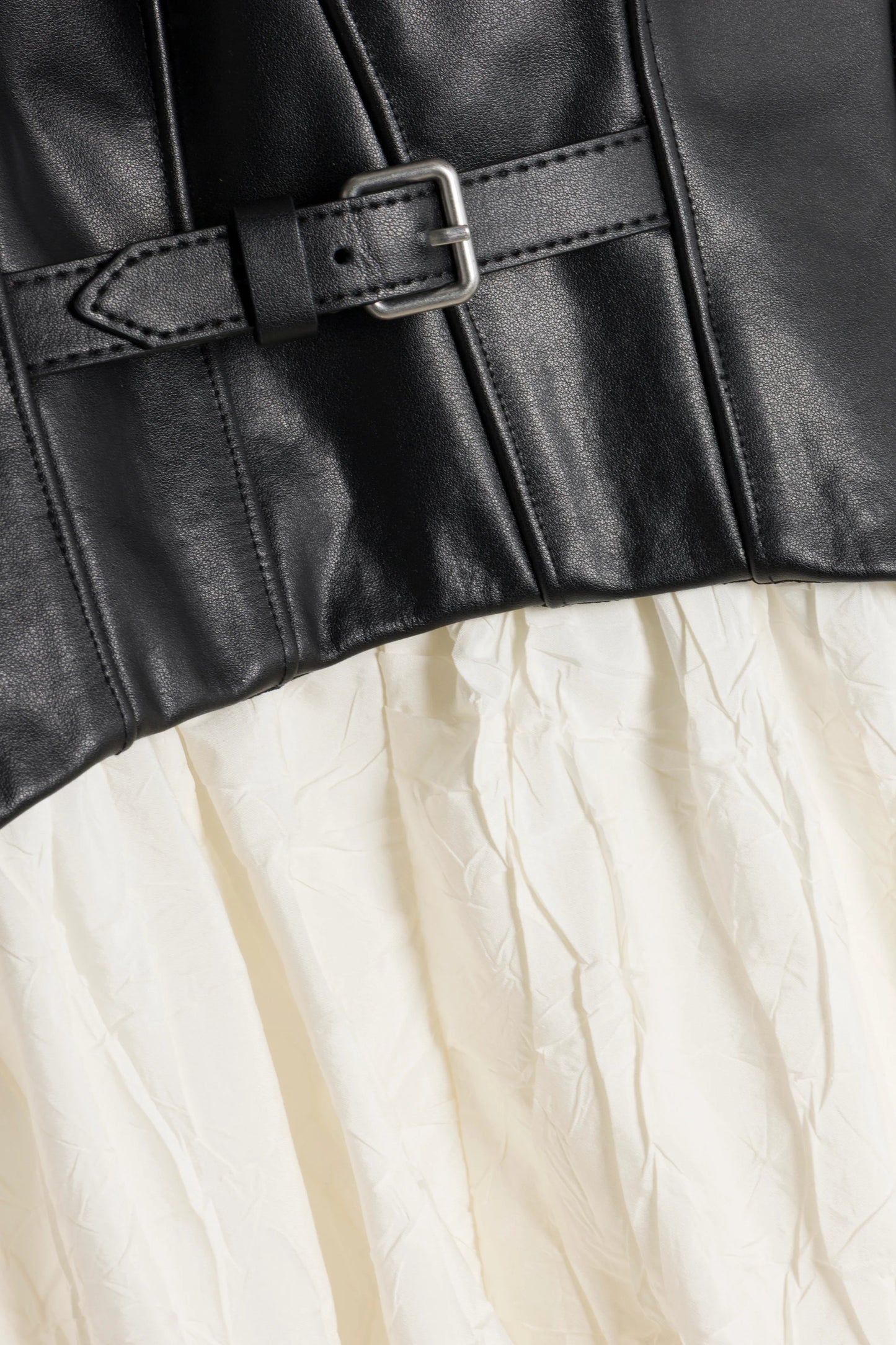 SIMKHAI                                                                     Cortland Belted Bustier Midi Dress
