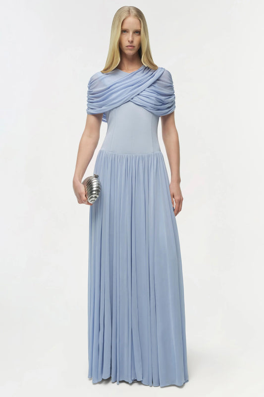 Nancie Cape Midi Dress