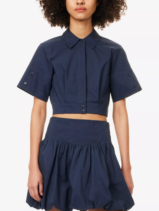 Sabrina S/S Crop Top