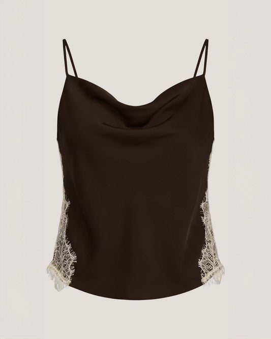 Esme Satin Lace Petit Marta Cami