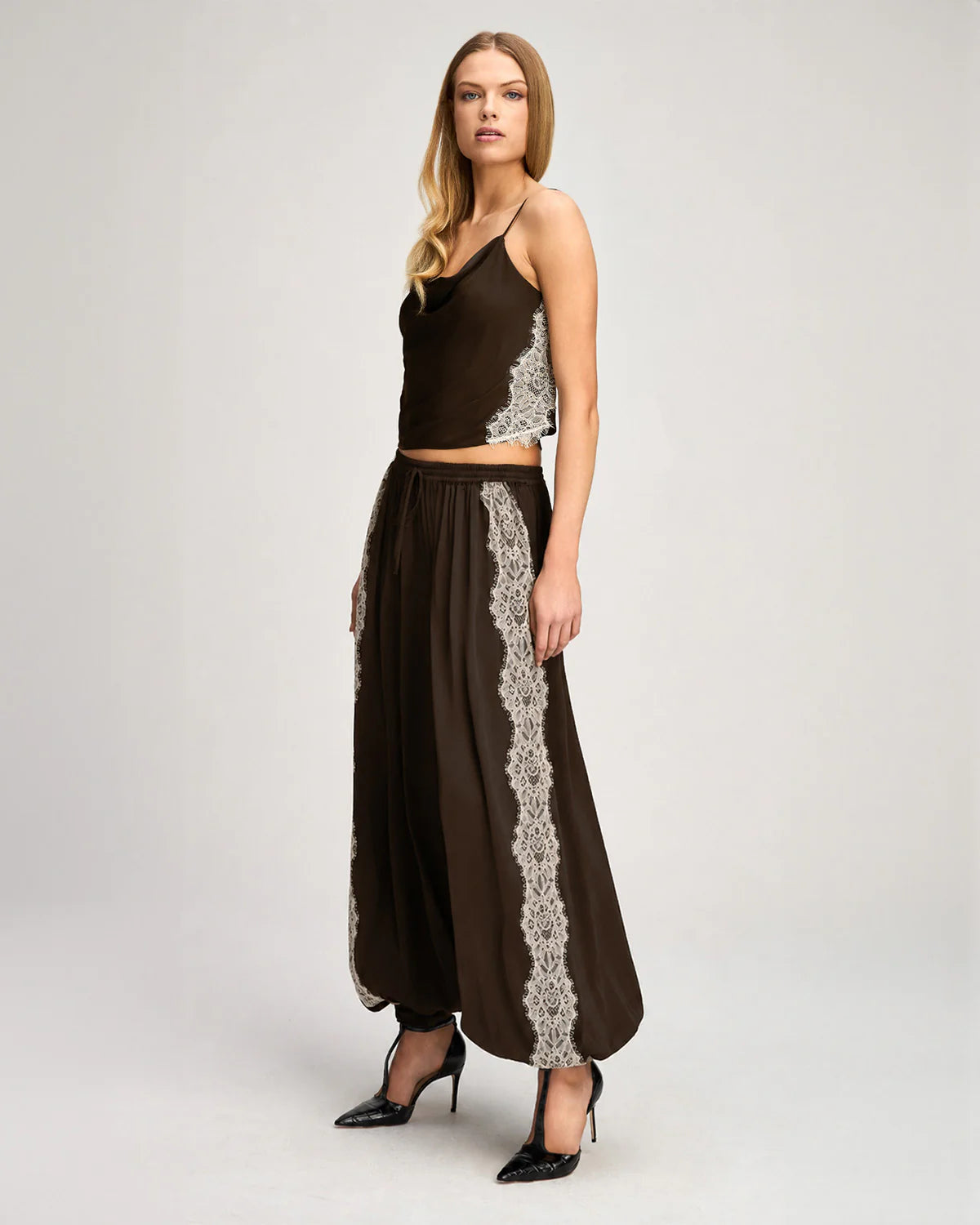 Esme Satin Verne Pant