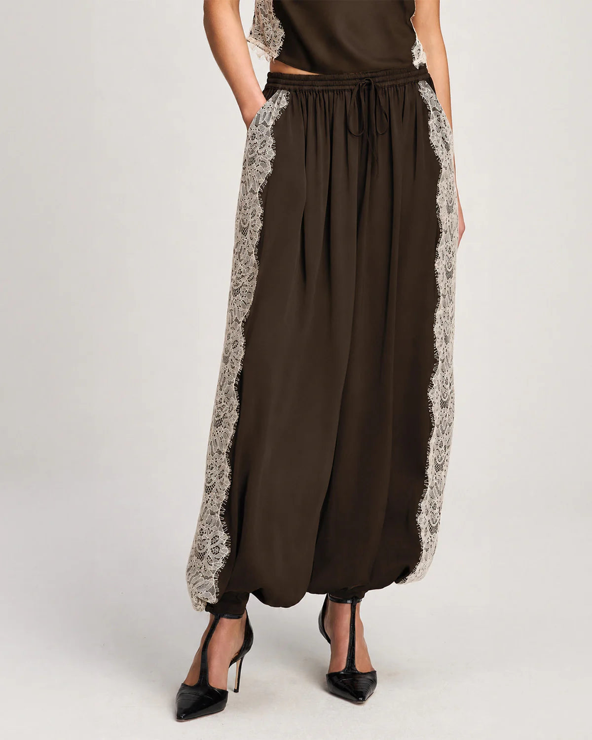 Esme Satin Verne Pant