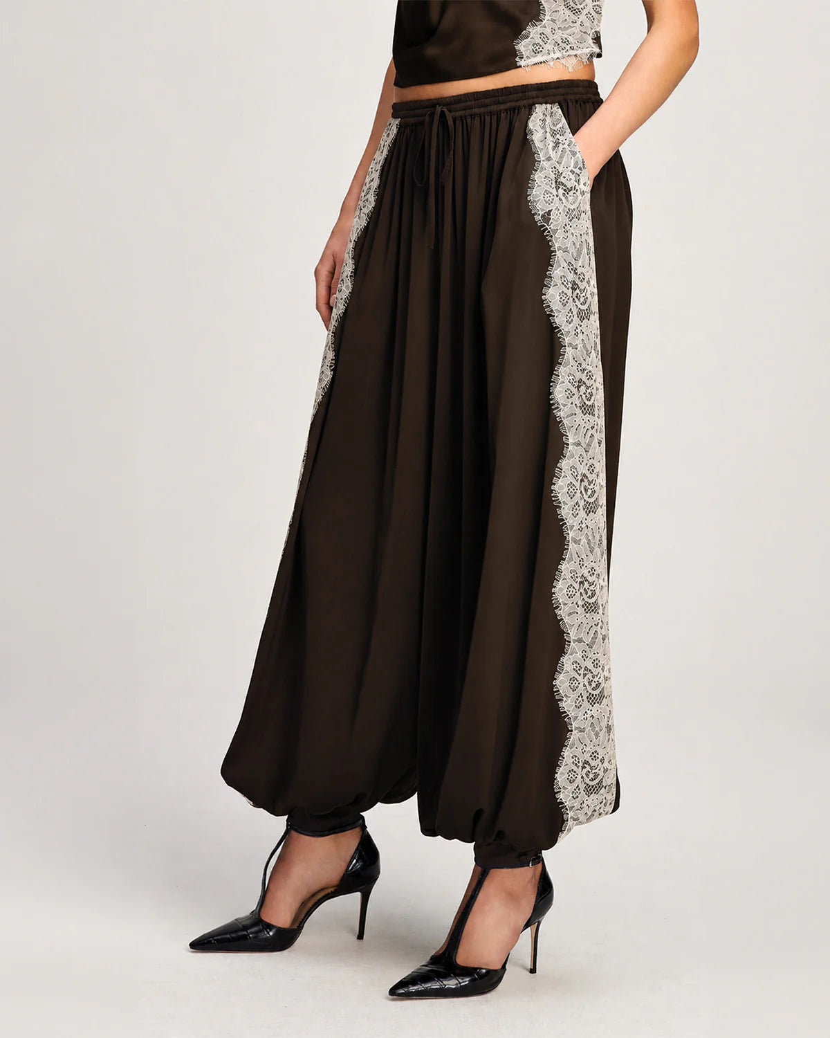 Esme Satin Verne Pant