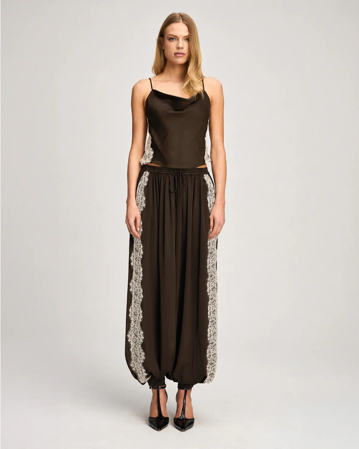 Esme Satin Verne Pant