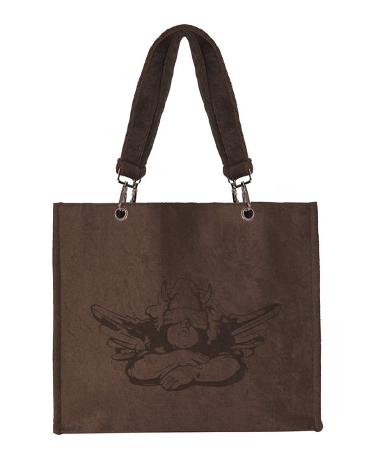 Chocolate Rose Terry Tote - Boys Lie