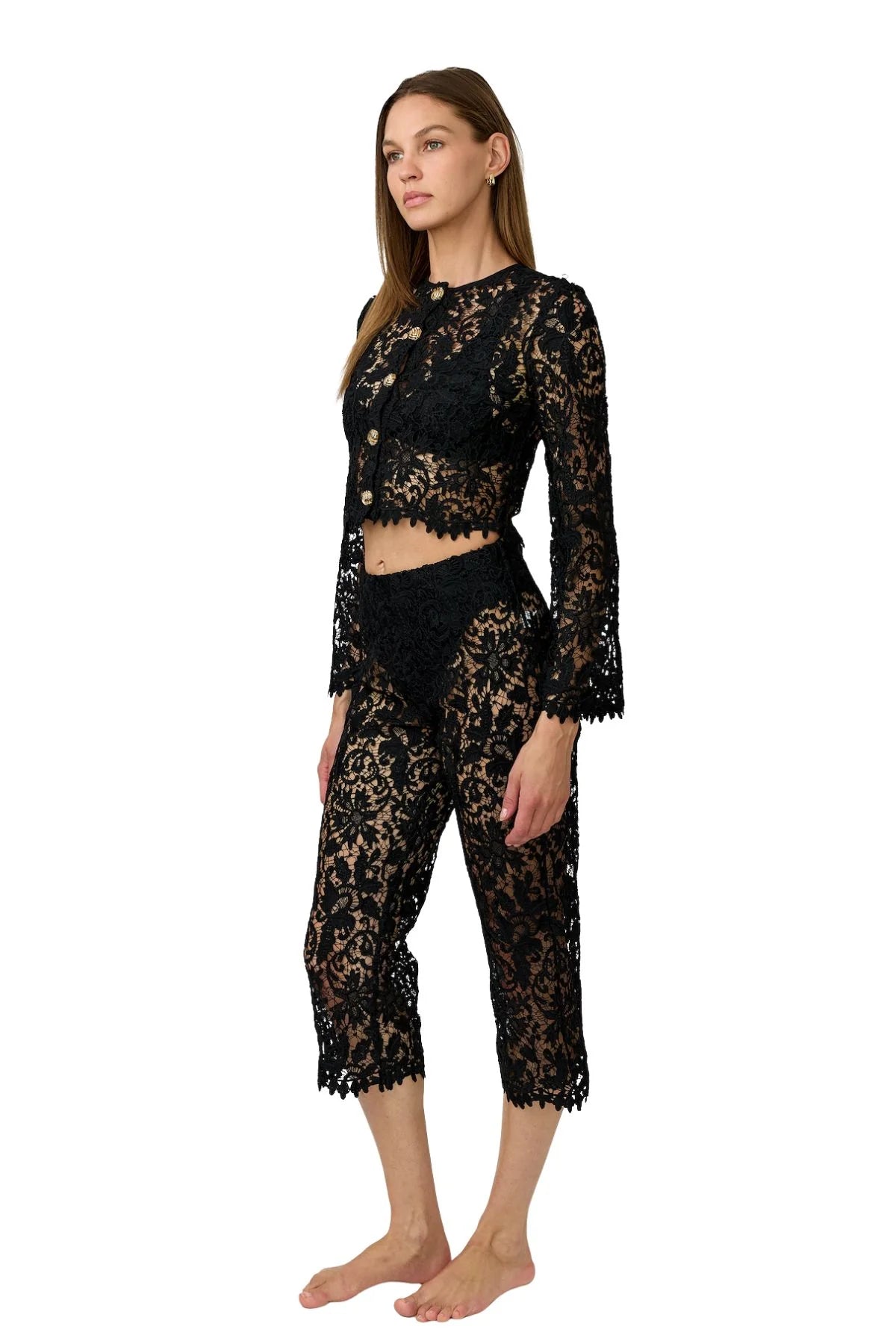 Gabrielle Lace Capri