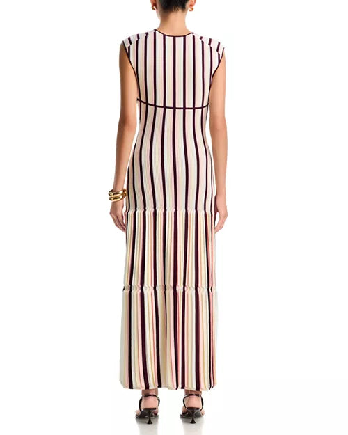 Lianne V Neck Midi Dress