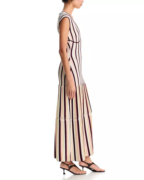 Lianne V Neck Midi Dress