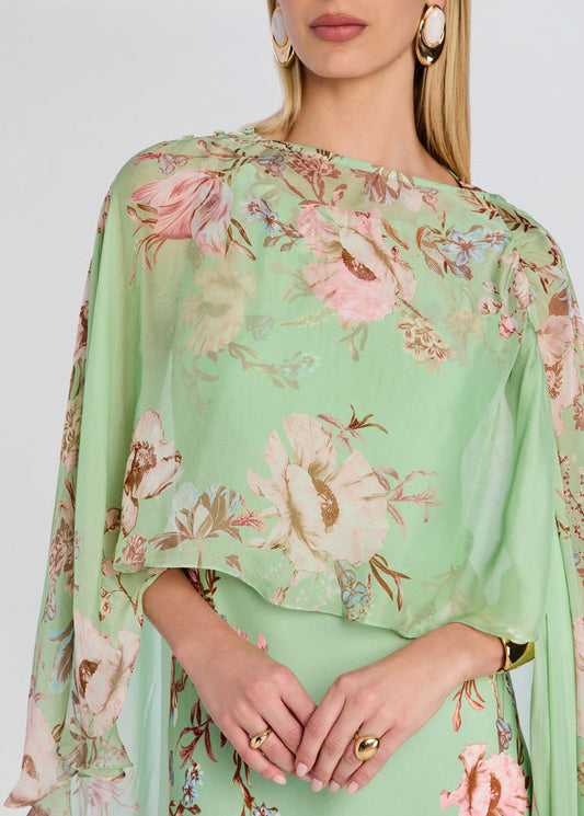 Ezra Ruched Cape
