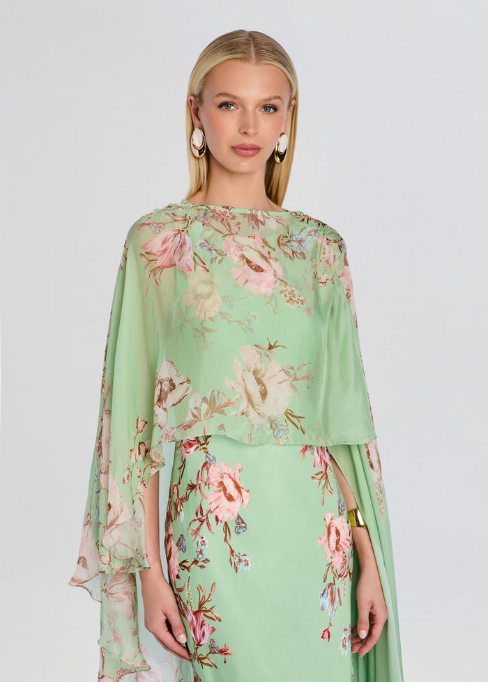 Ezra Ruched Cape