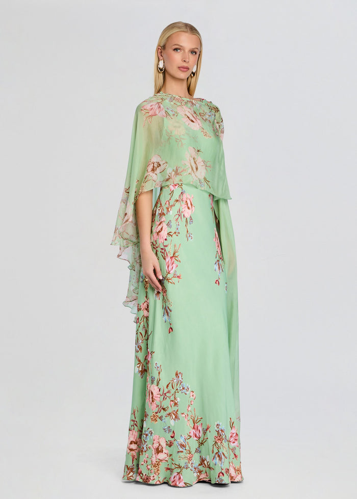 Ezra Ruched Cape