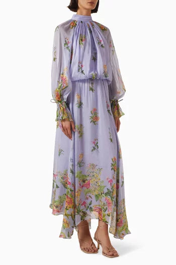 High Low Maxi Dress- Hemant & Nandita