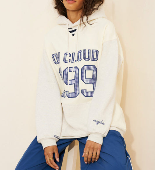 On Cloud Nine Grey Hoodie - Mayfair