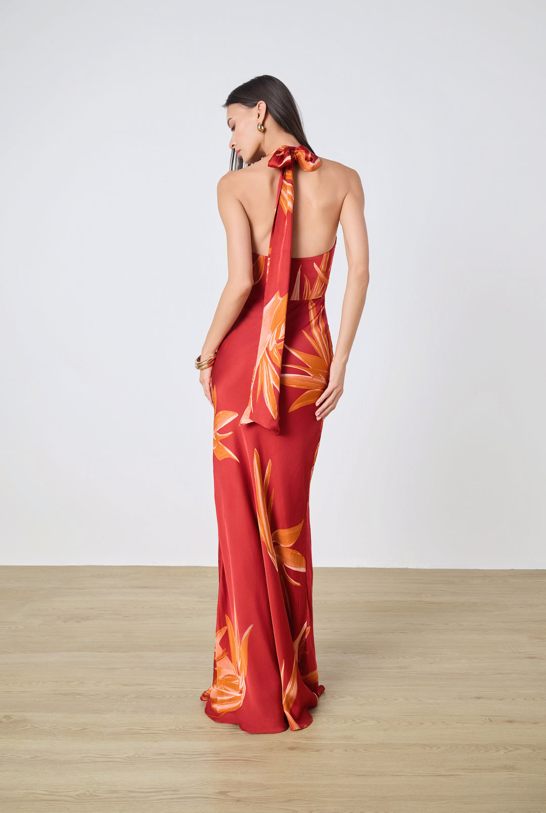 Rene Cowl Maxi Dress