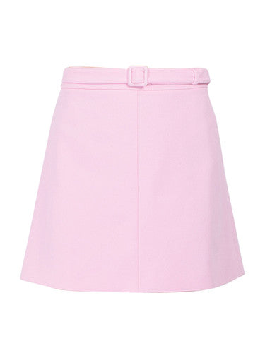 Jane A-line Mini Skirt with Belt