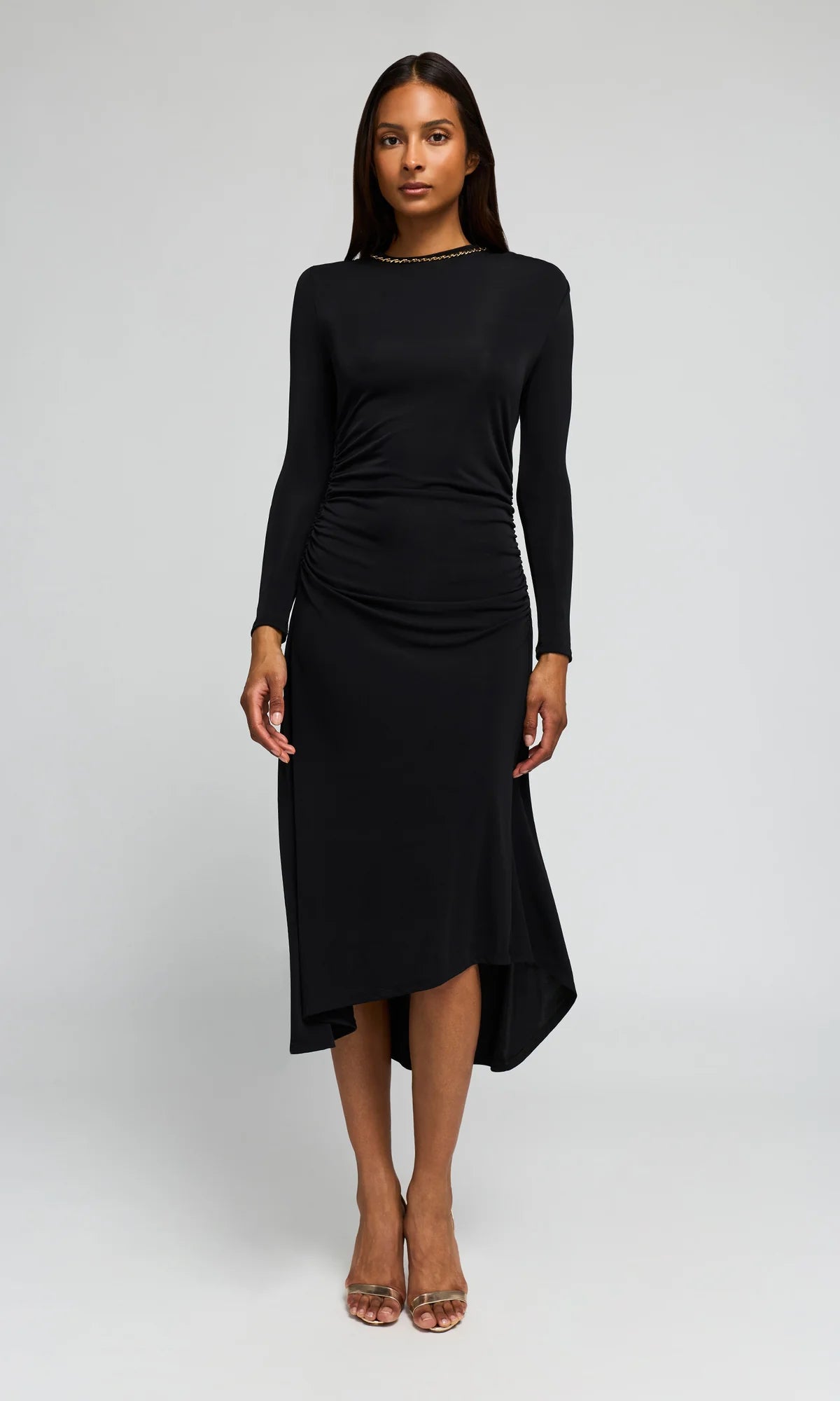 Saffira Chain Jersey Dress