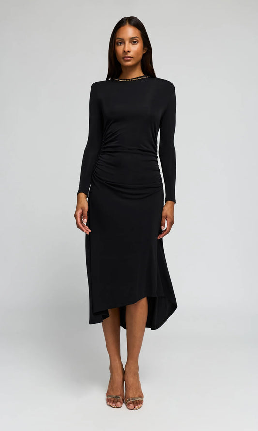 Saffira Chain Jersey Dress