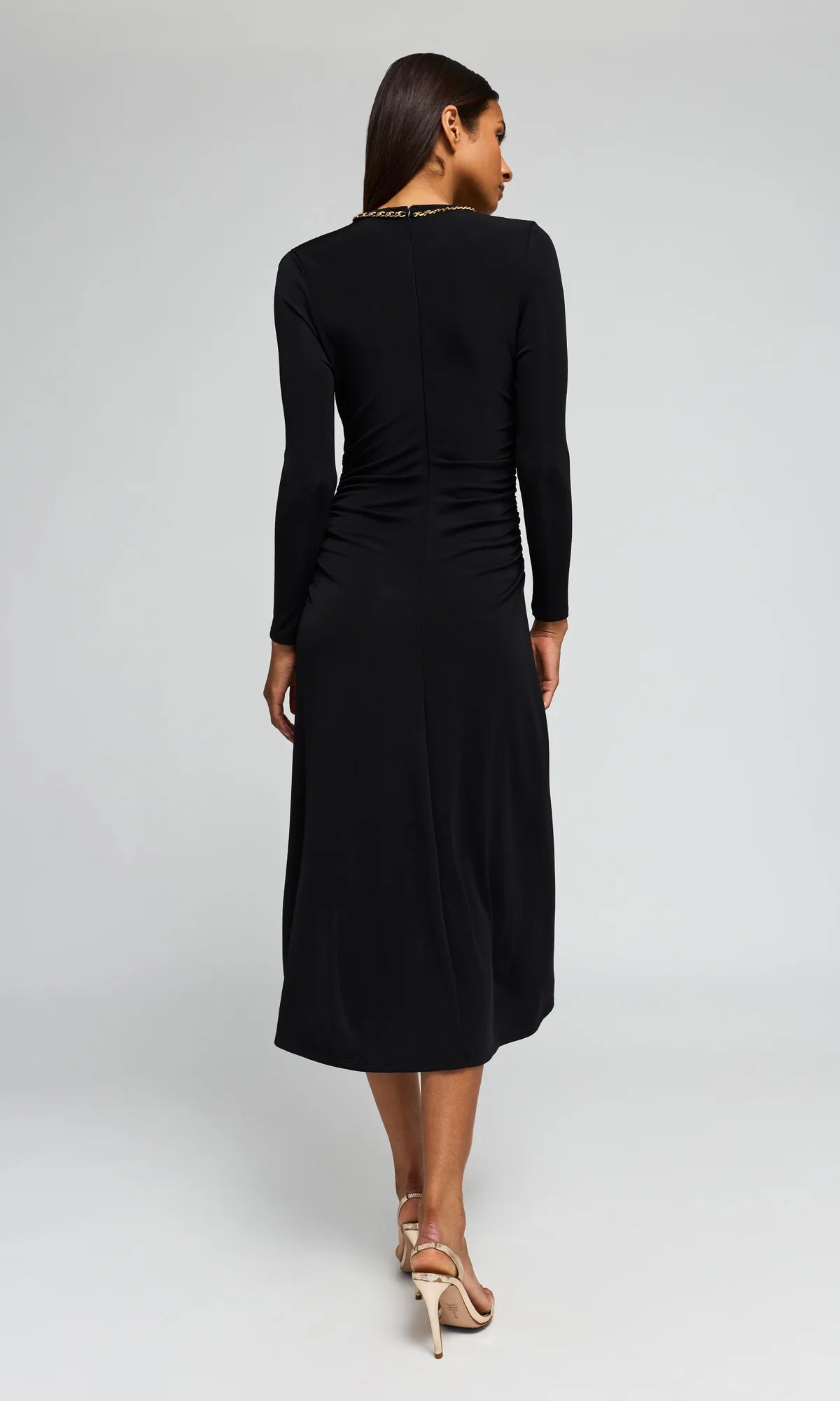 Saffira Chain Jersey Dress