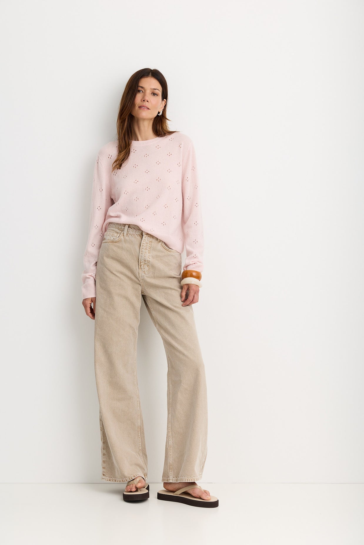 Georgie Cashmere Crewneck