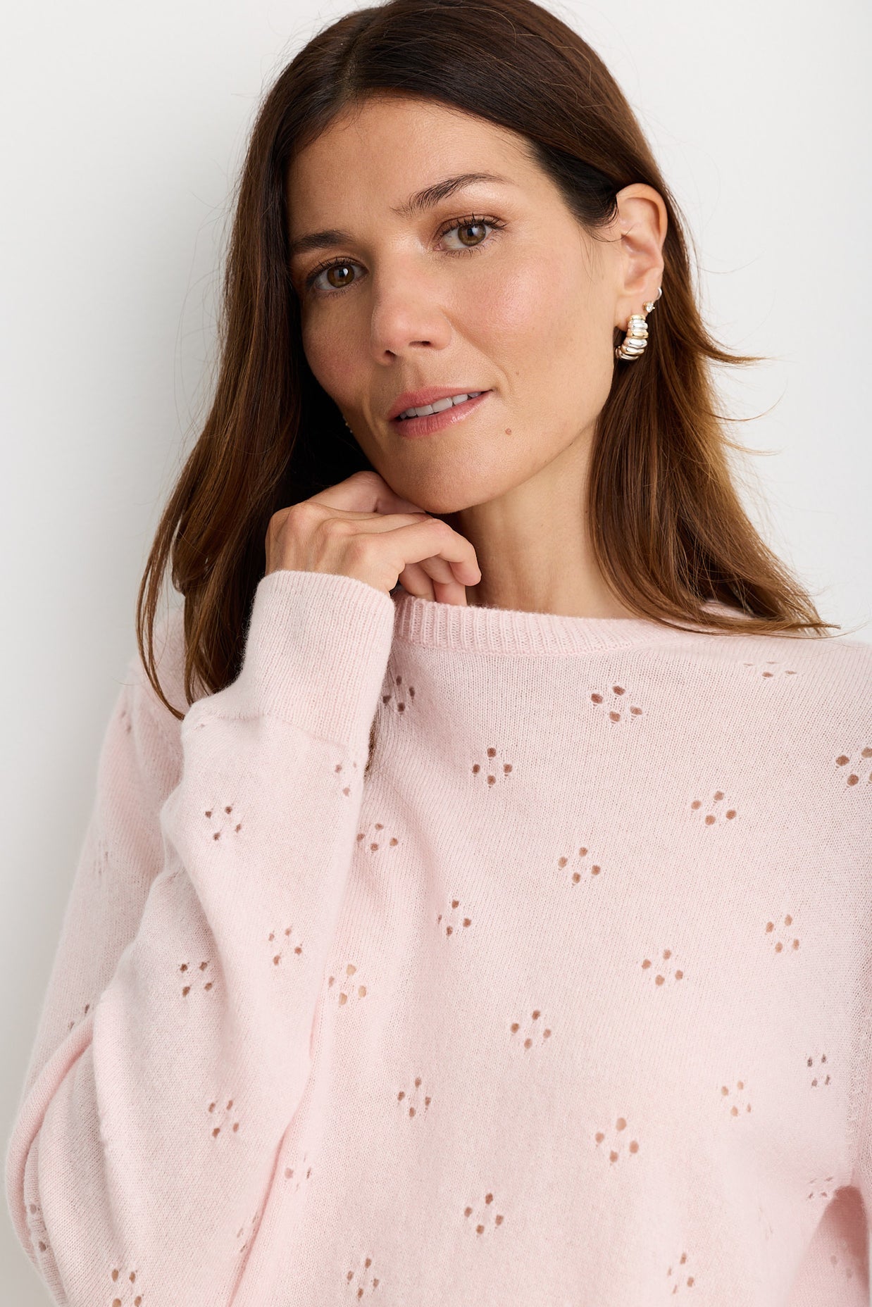 Georgie Cashmere Crewneck