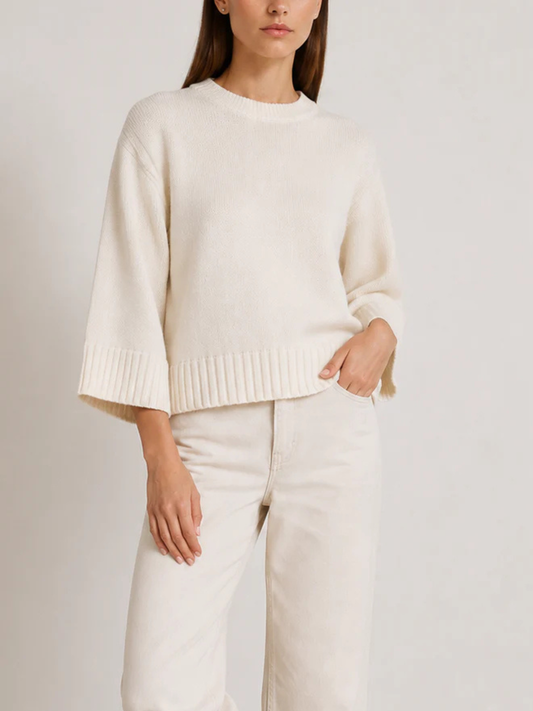 Scottie Cotton Wide Sleeve Tee