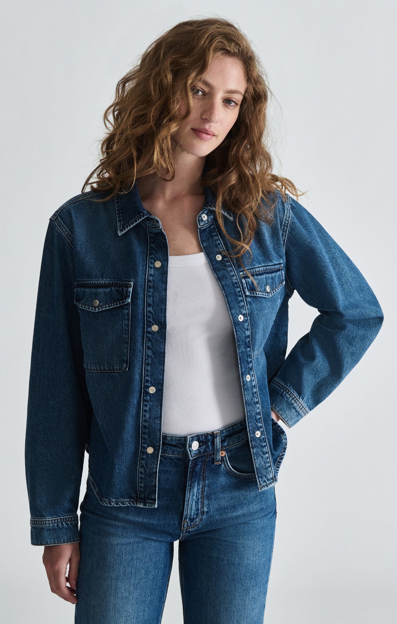 Tia Mid Brushed Classic Blue