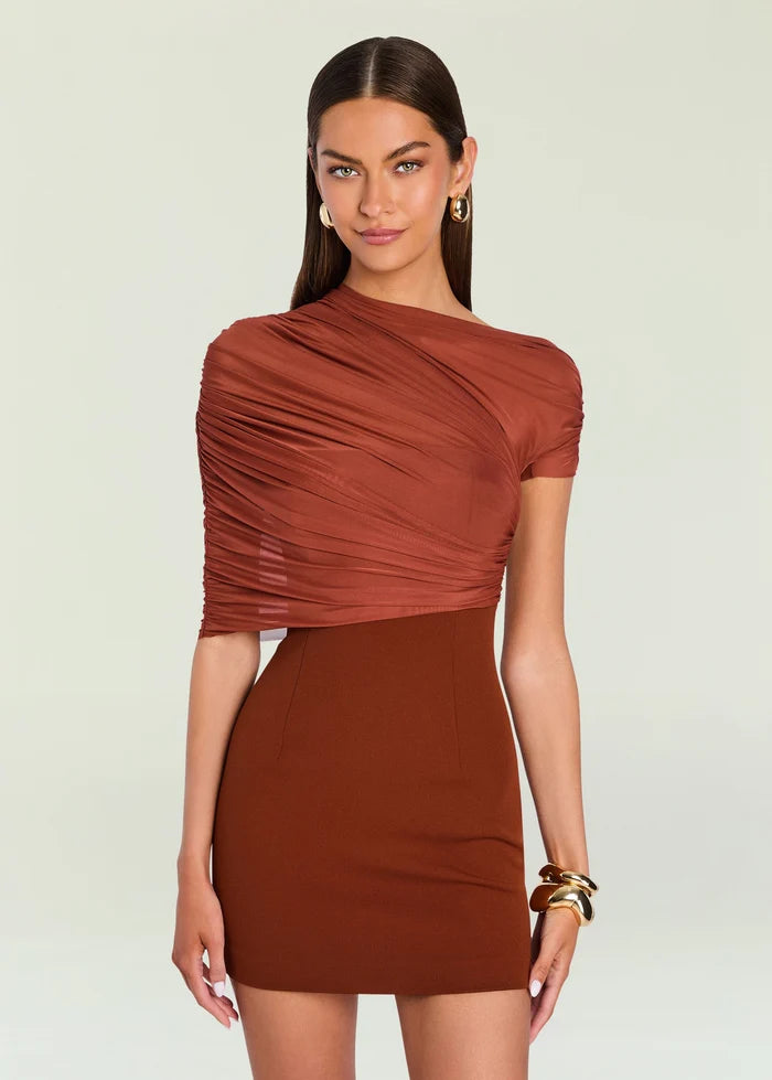 Selma Mini Crepe Dress