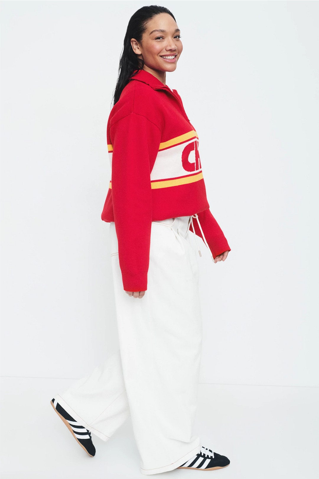 Chiefs Quarter Zip Sweater