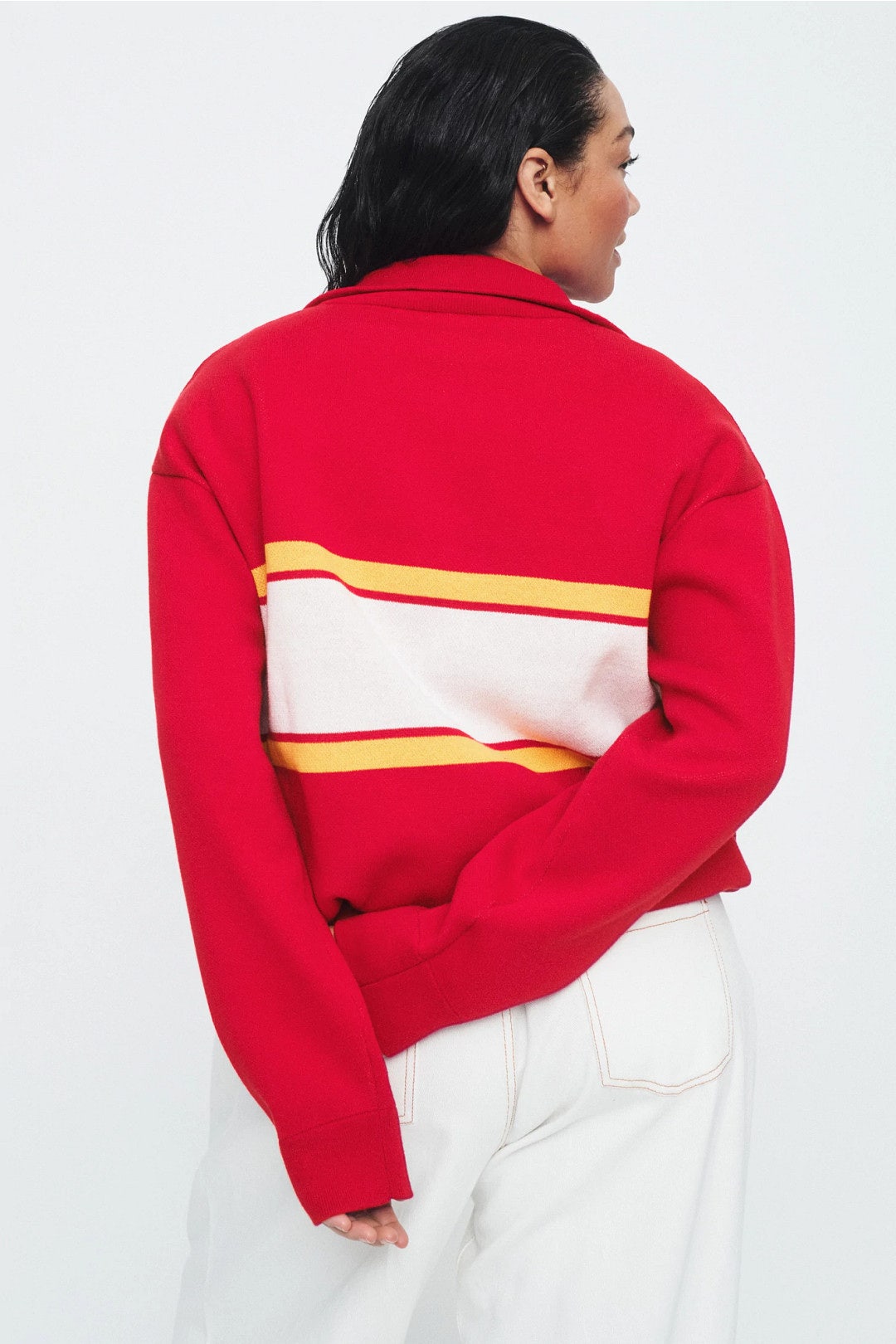 Chiefs Quarter Zip Sweater