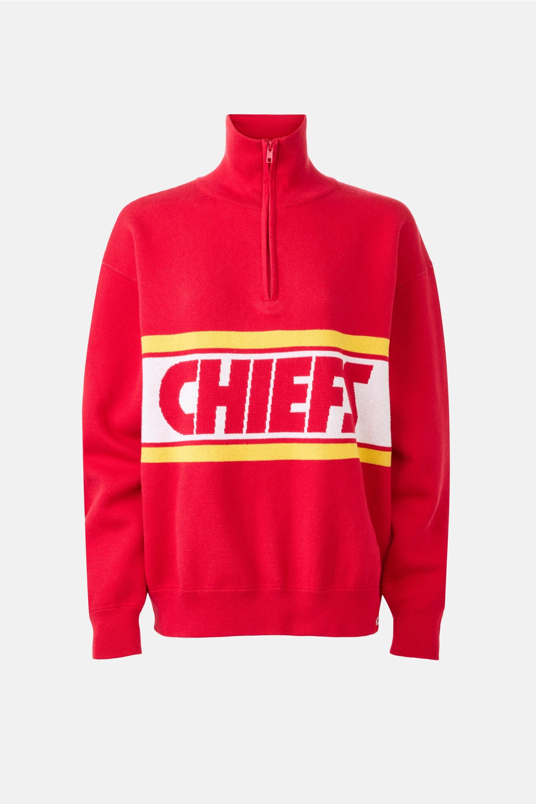 Chiefs Quarter Zip Sweater
