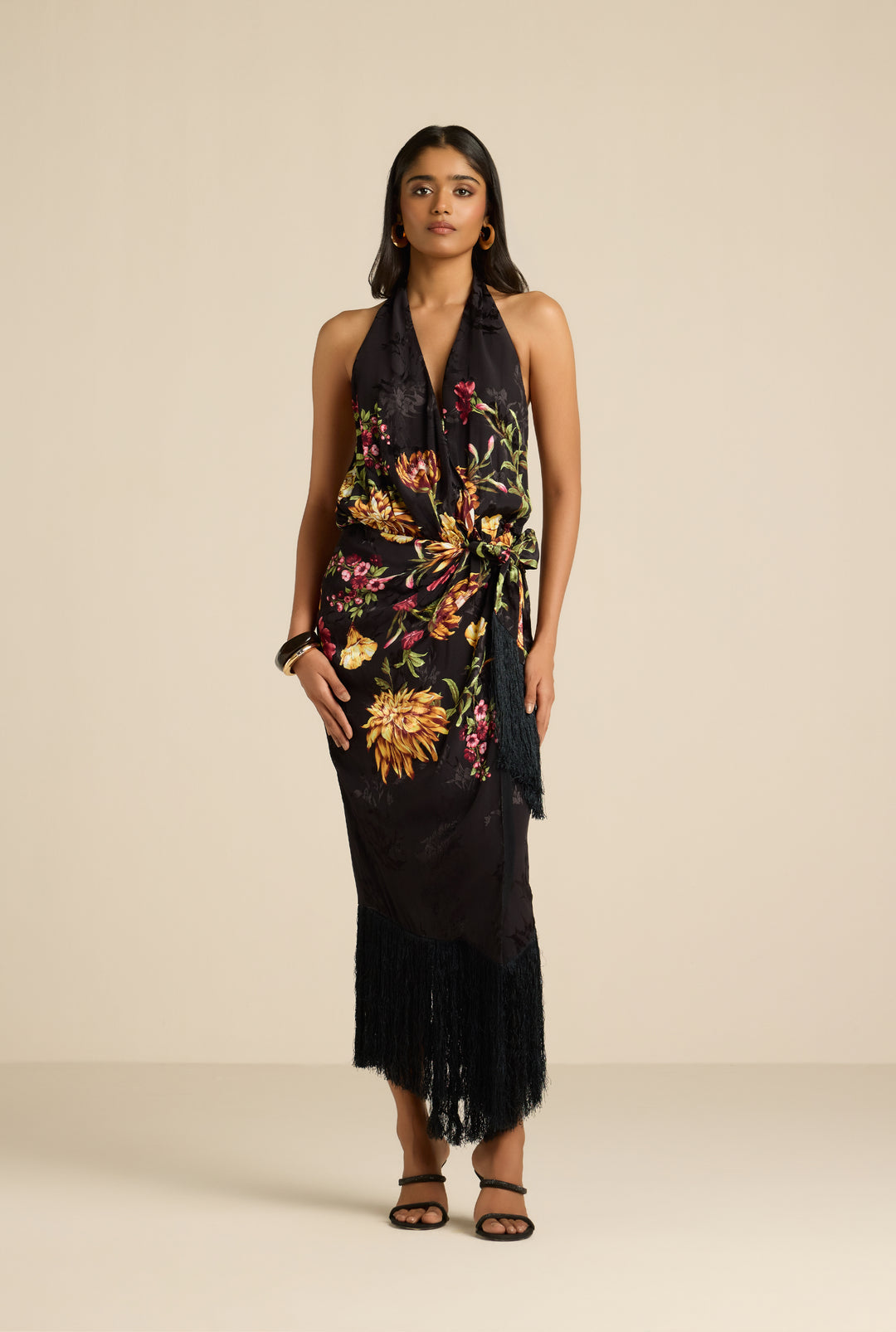 Zara Wrap Midi Dress