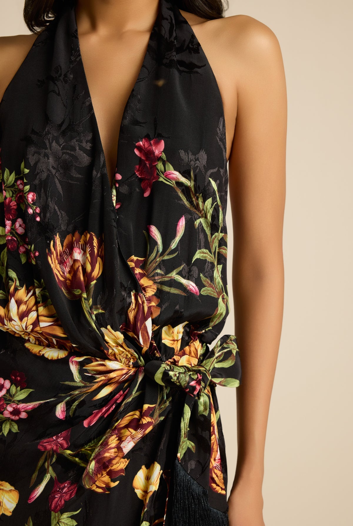 Zara Wrap Midi Dress