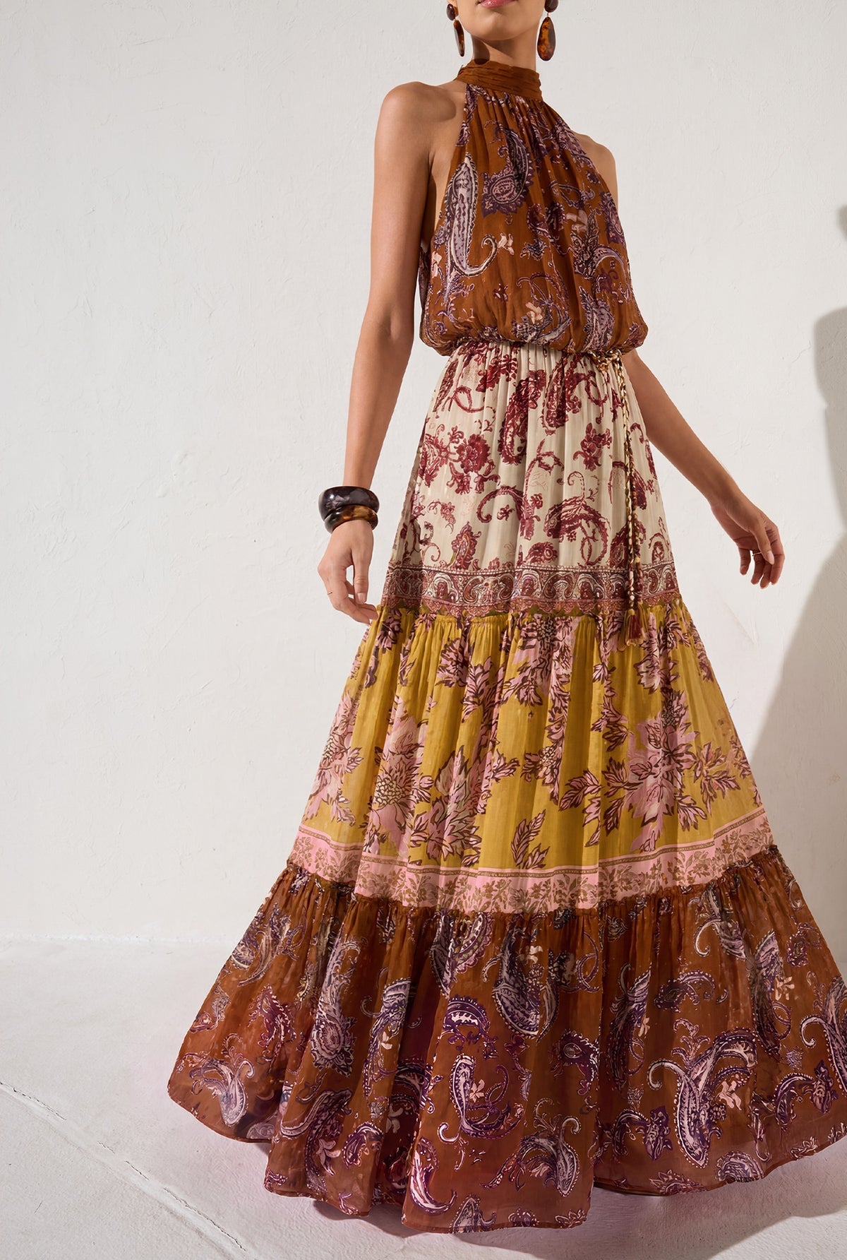 Faria Halter Maxi Dress