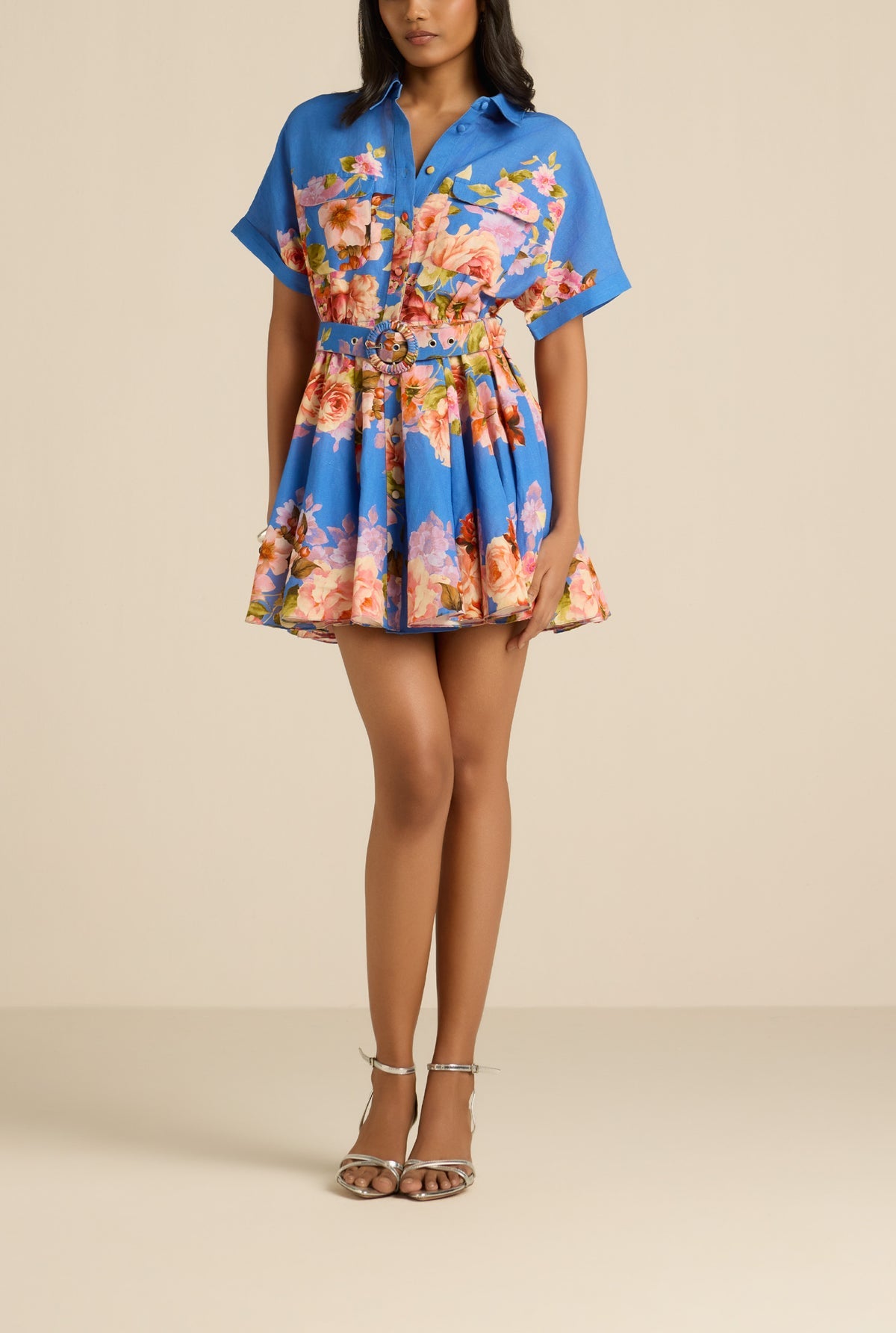 Vanya Buckle Short Dress