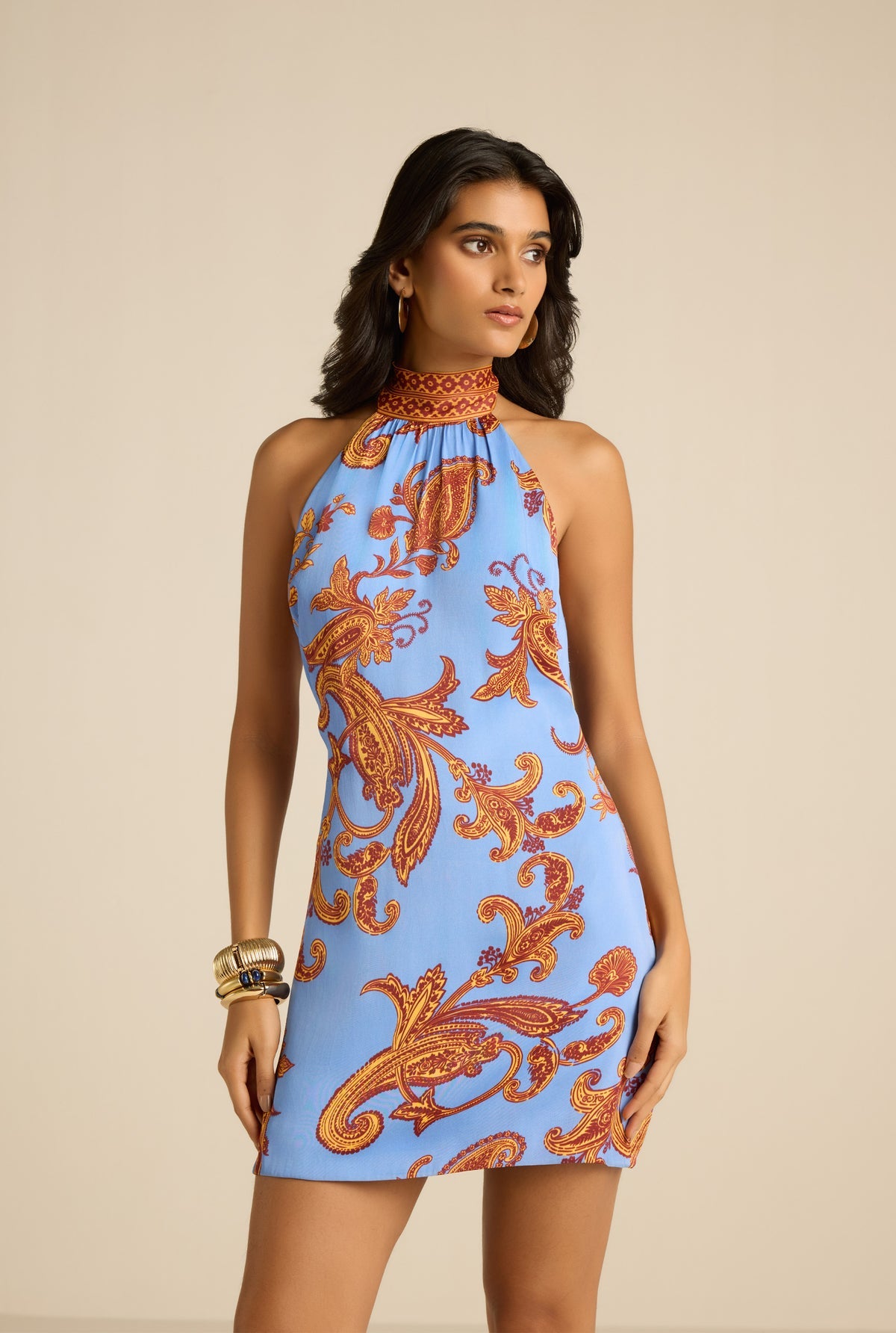 Leya Halter Mini Dress
