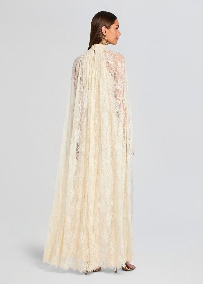 Onir Cape Maxi Dress