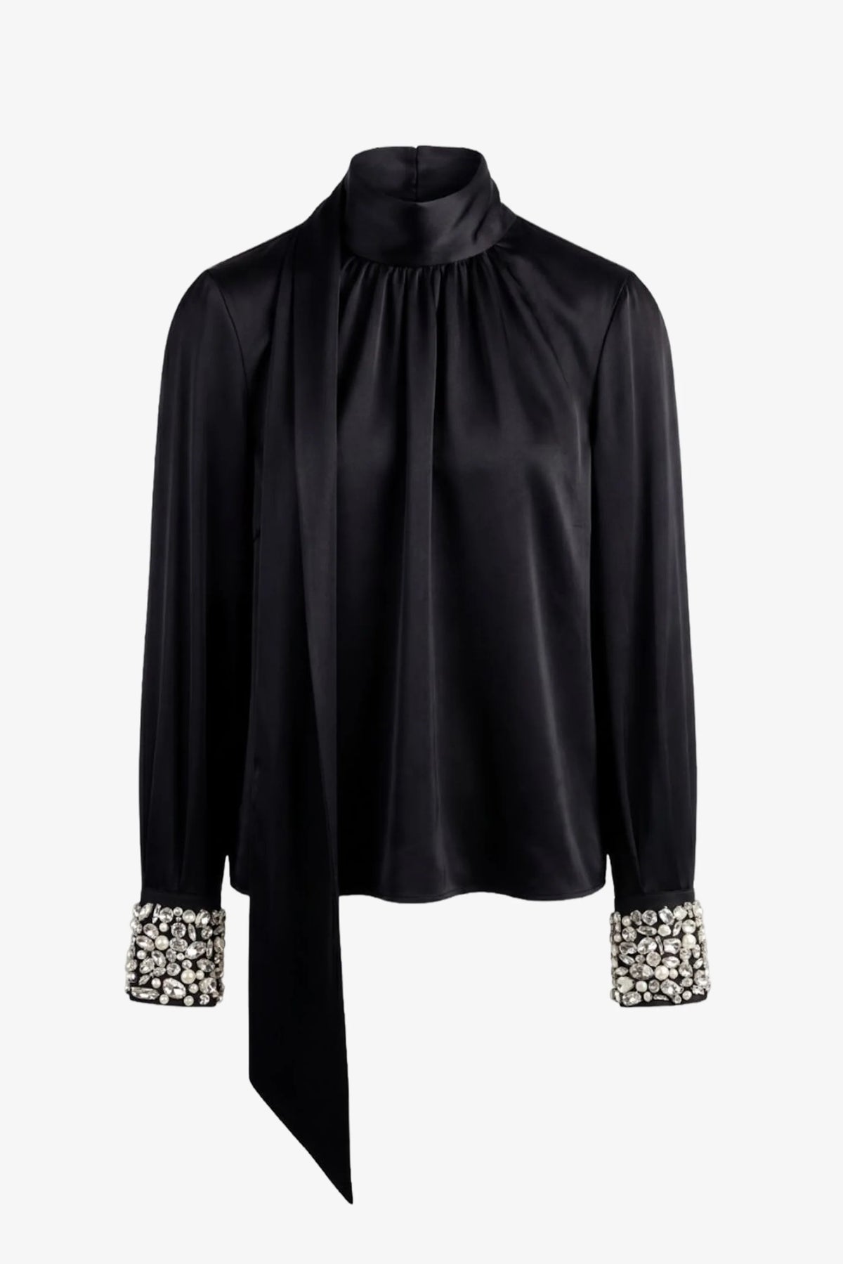Veronica Long Sleeve Bow Blouse