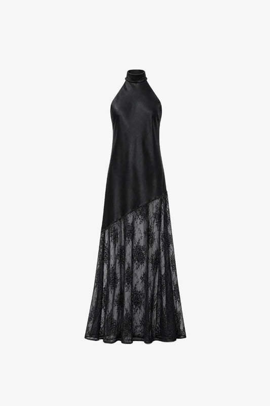 Alba Mock Neck Gown