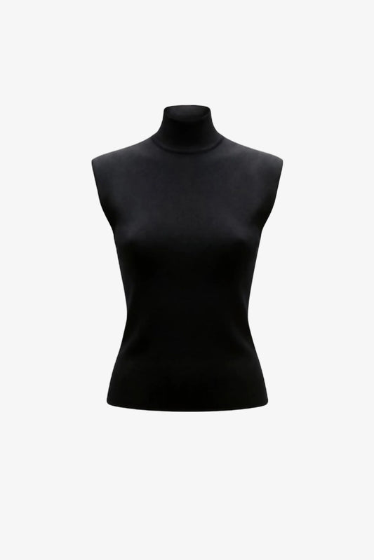 Diala Strong Shoulder Sleeveless Top