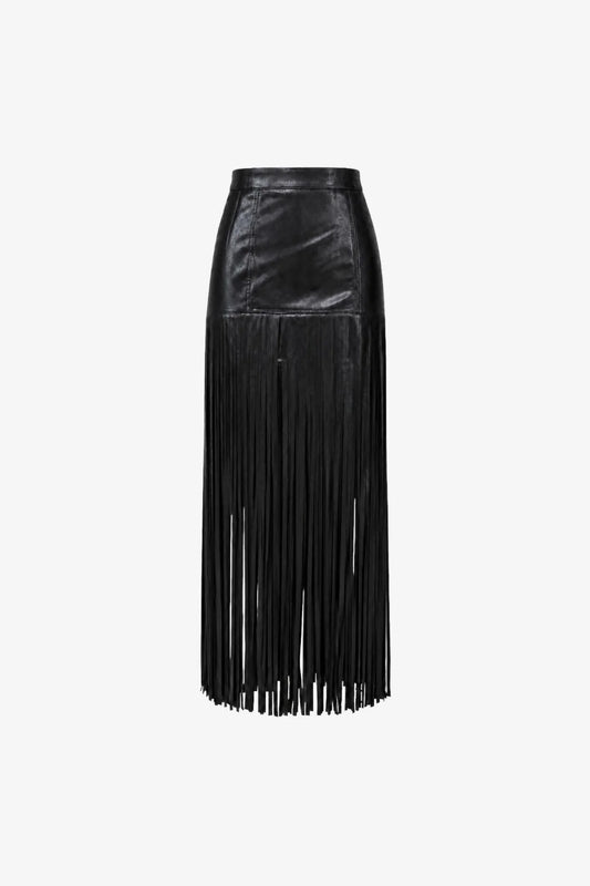 Soren Mini Skirt with Fringe