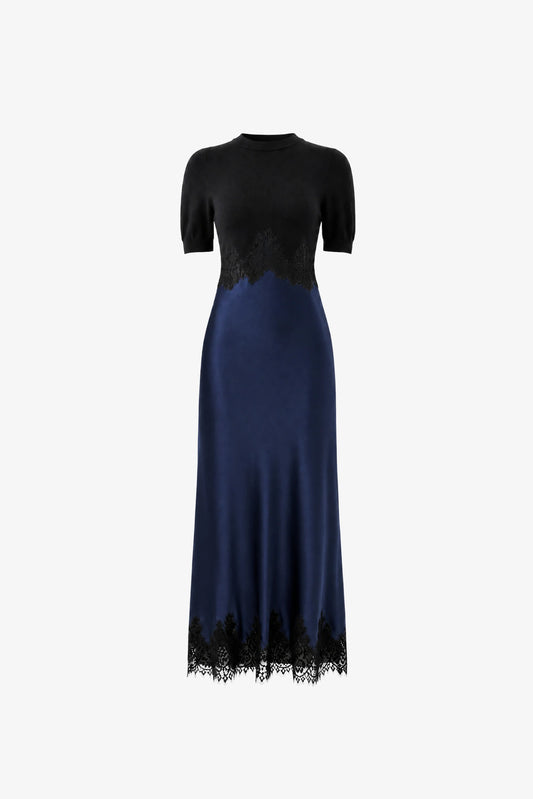 Kaya Combo Midi Dress