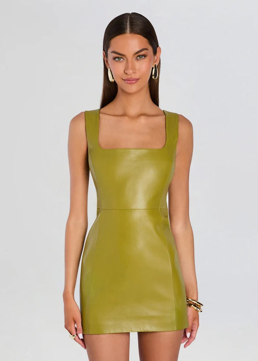 Tilde Leather Dress