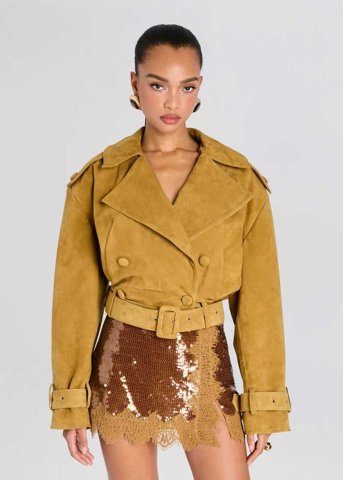 Rubee Suede Coat