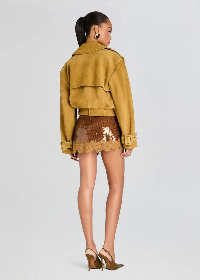 Rubee Suede Coat