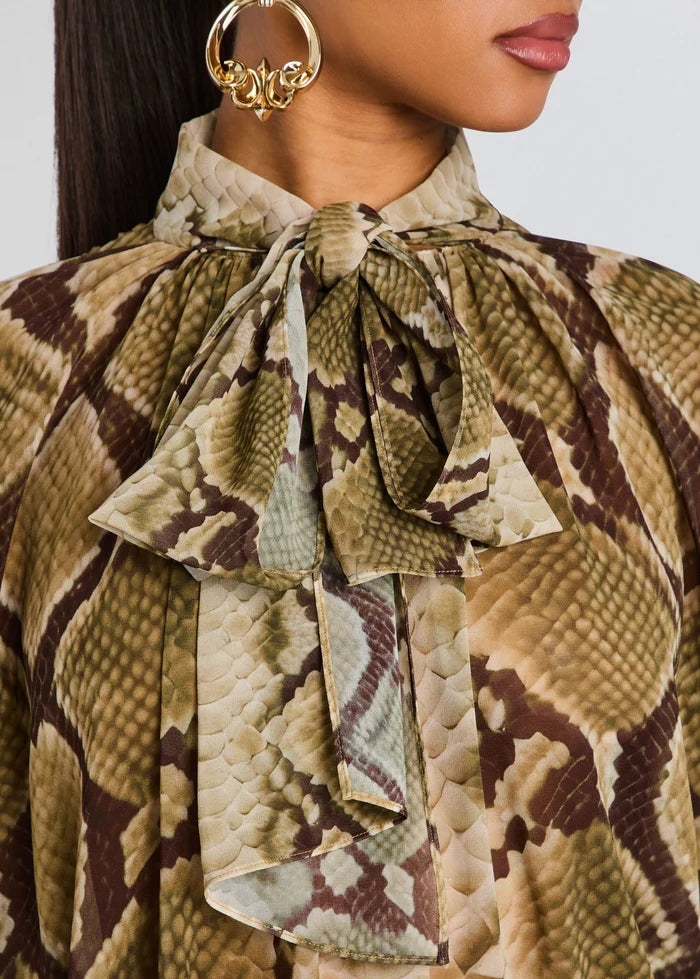 Maika Chiffon Blouse