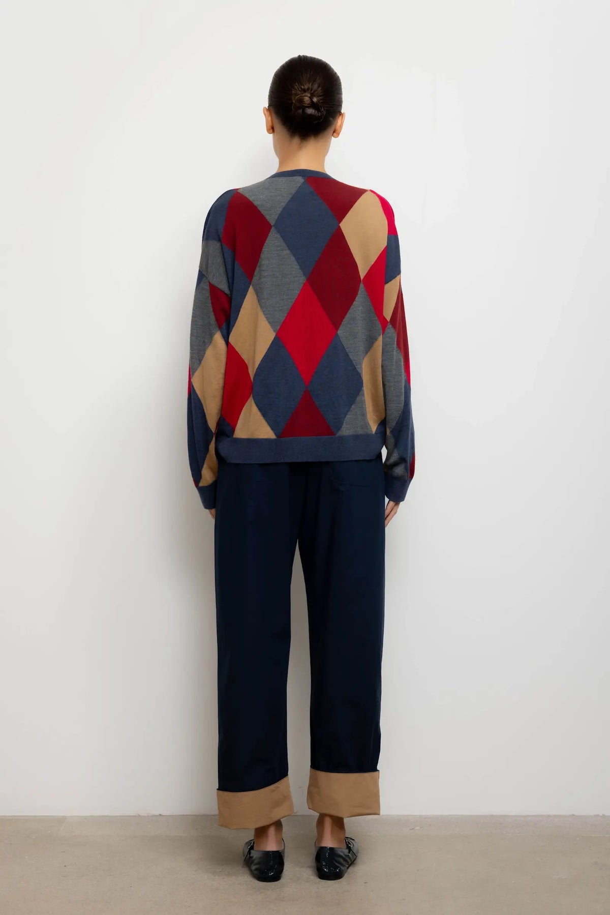 Yoshi Contrast Drawstring Pant